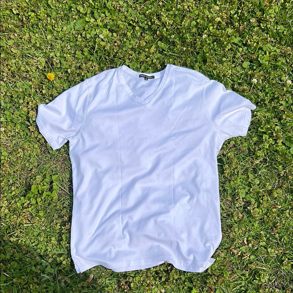 Robert Barakett White Short Sleeve Tee